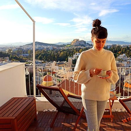 Penthouse With Acropolis View Daire Atina Dış mekan fotoğraf