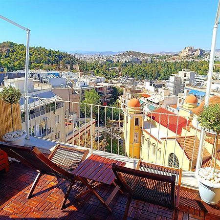 Penthouse With Acropolis View Daire Atina Dış mekan fotoğraf