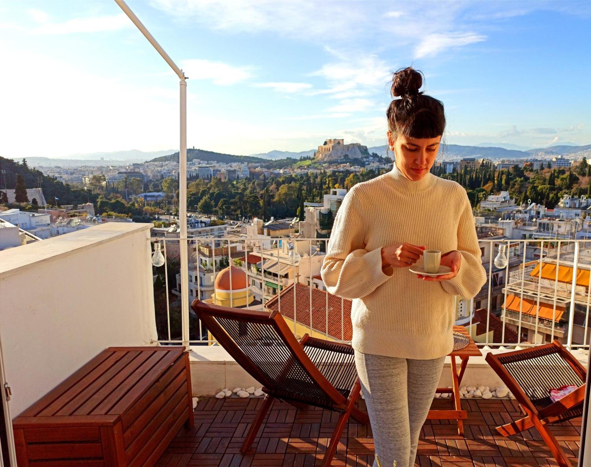 Penthouse With Acropolis View Daire Atina Dış mekan fotoğraf