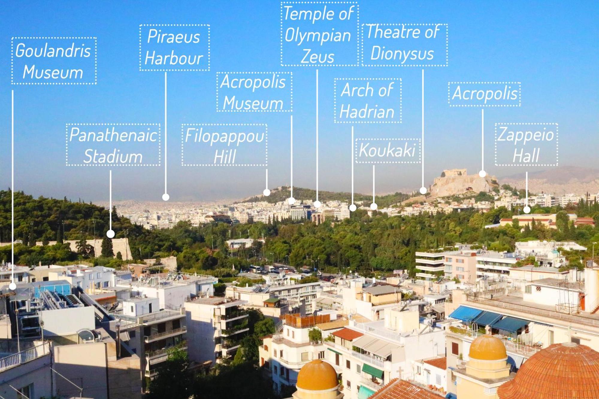 Penthouse With Acropolis View Daire Atina Dış mekan fotoğraf