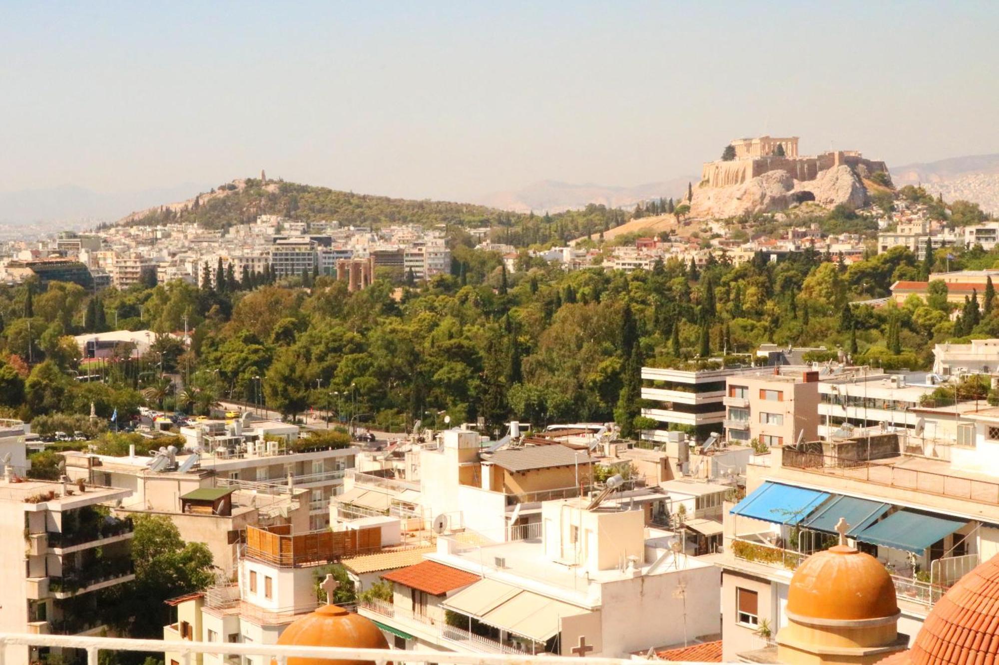 Penthouse With Acropolis View Daire Atina Dış mekan fotoğraf