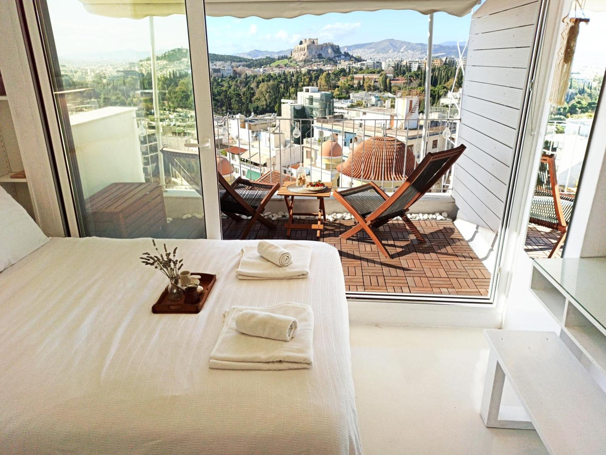 Penthouse With Acropolis View Daire Atina Dış mekan fotoğraf