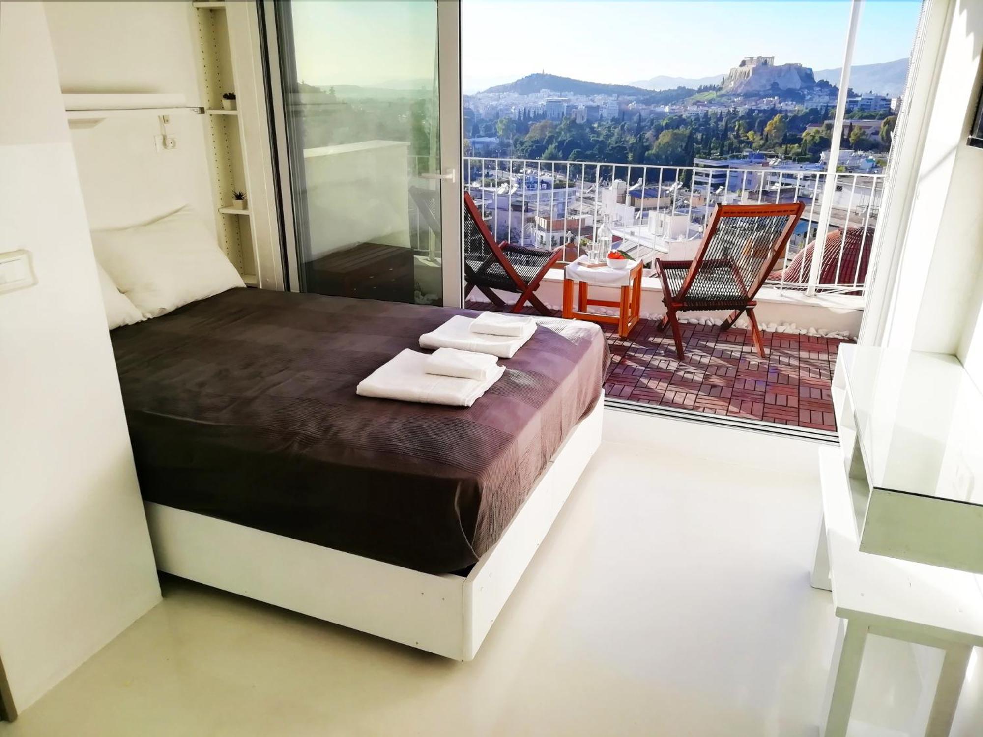 Penthouse With Acropolis View Daire Atina Dış mekan fotoğraf